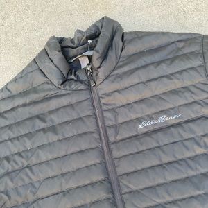 Eddie Bauer Men’s Black Down Puffer Jacket XXL